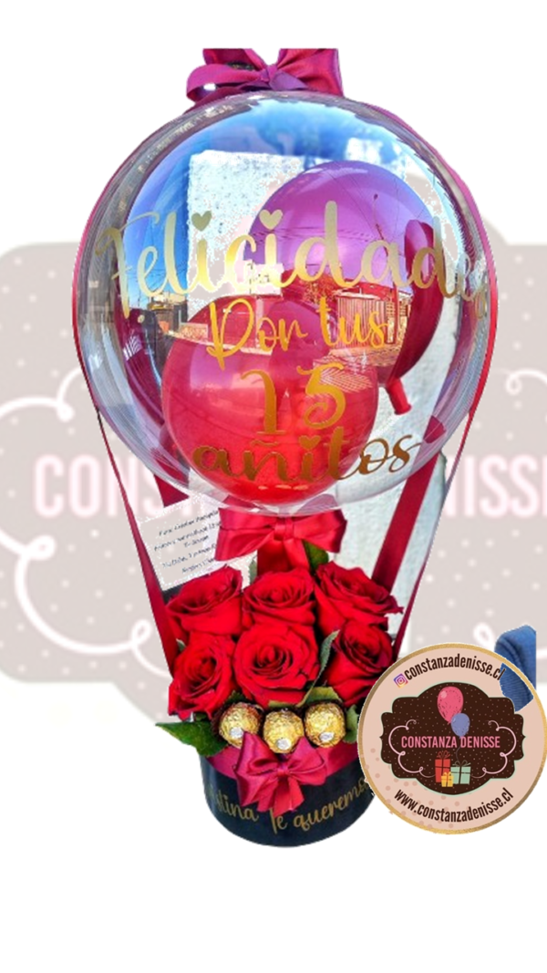 34- CAJA ROSAS Y FERRERO $ 29.900_