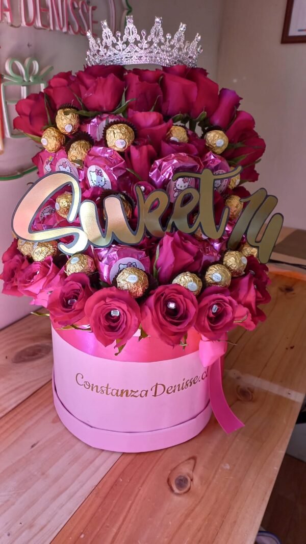 41- CAJA 50 ROSAS + CORONA $190.000_ - Imagen 7